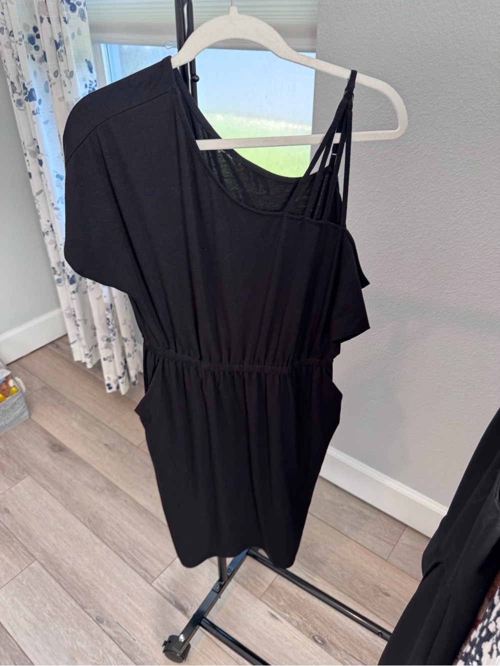 torrid Black One-Shoulder Dress
